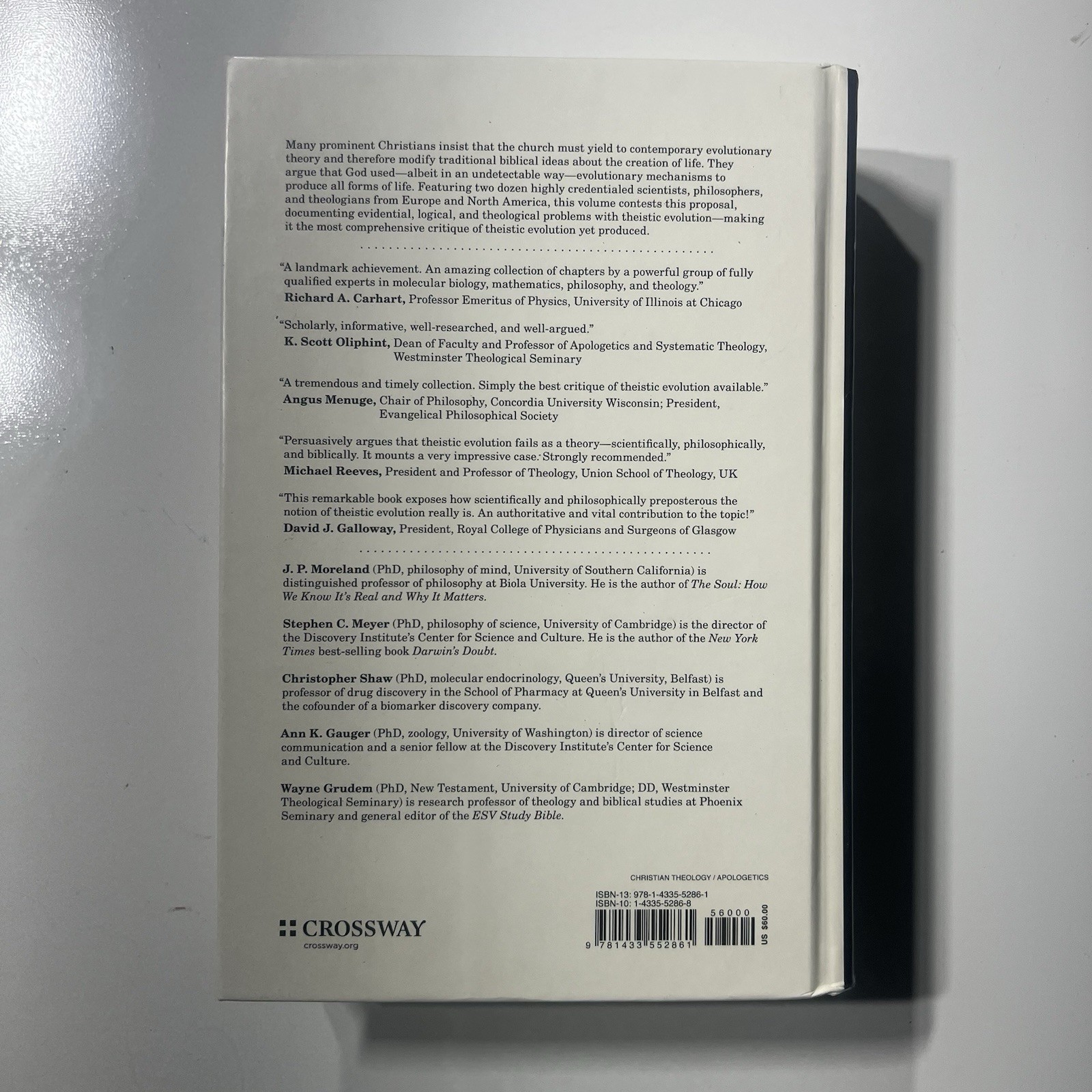 Theistic Evolution : A Scientific, Philosophical, and Theological Critique Good