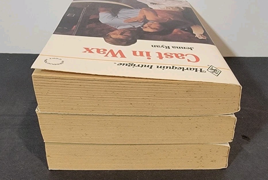 Lot Of 3 Vintage Romance Harlequin Intrigue American Paperback Books Mixed Lot