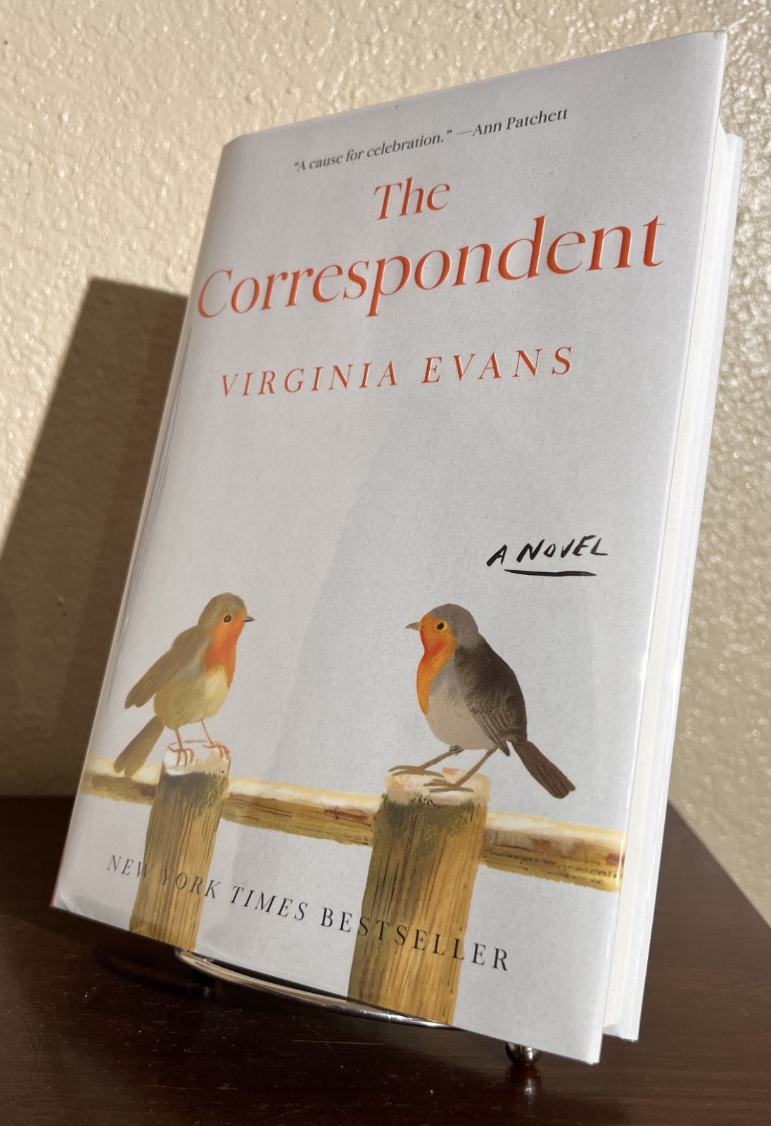 THE CORRESPONDENT : A Novel by Virginia Evans (2025, Hardcover) Later Printing