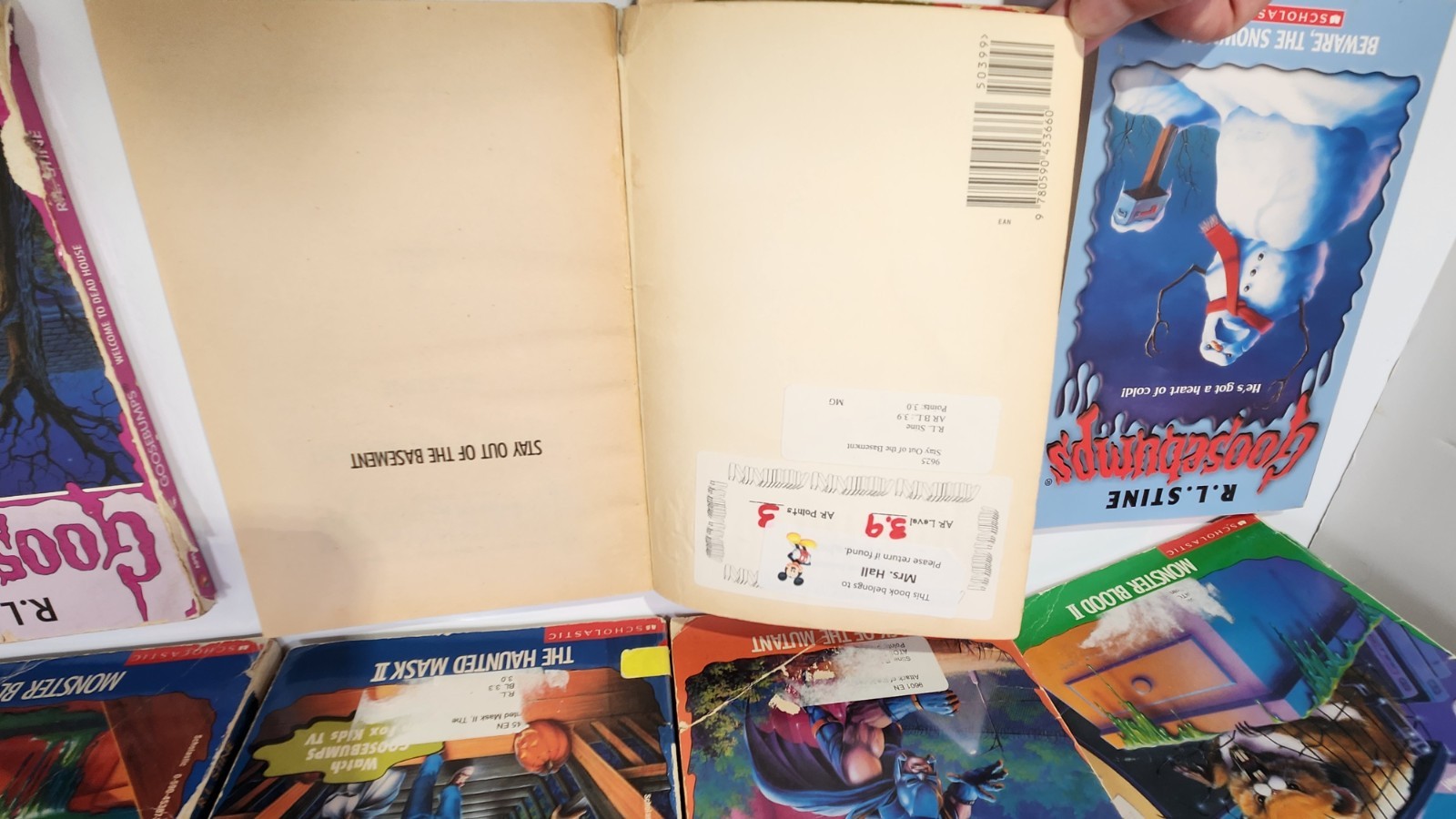 Goosebumps Books R.L. Stine Lot Of 45 Books Vintage 90s & 2000s See Description