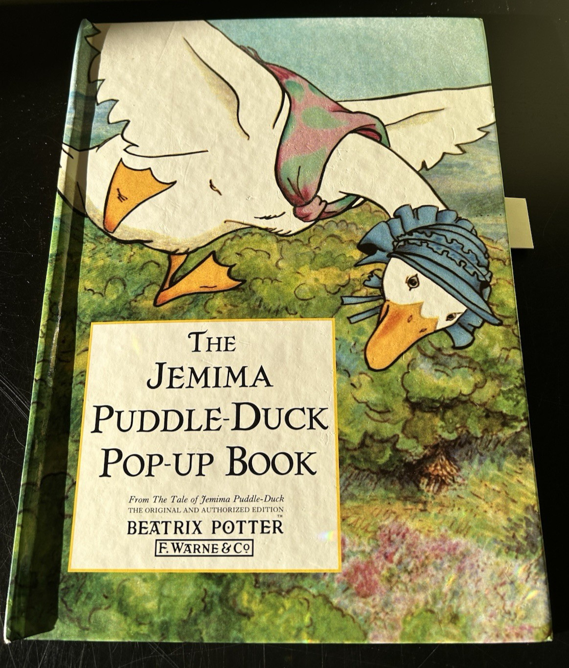 Beatrix Potter THE JEMIMA PUDDLE DUCK POP-UP BOOK Colin Twinn Frederick Warne