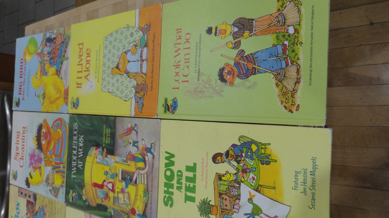 Sesame Street Book Club 1980’s Set of 26 Books See Below for Titles & Condition