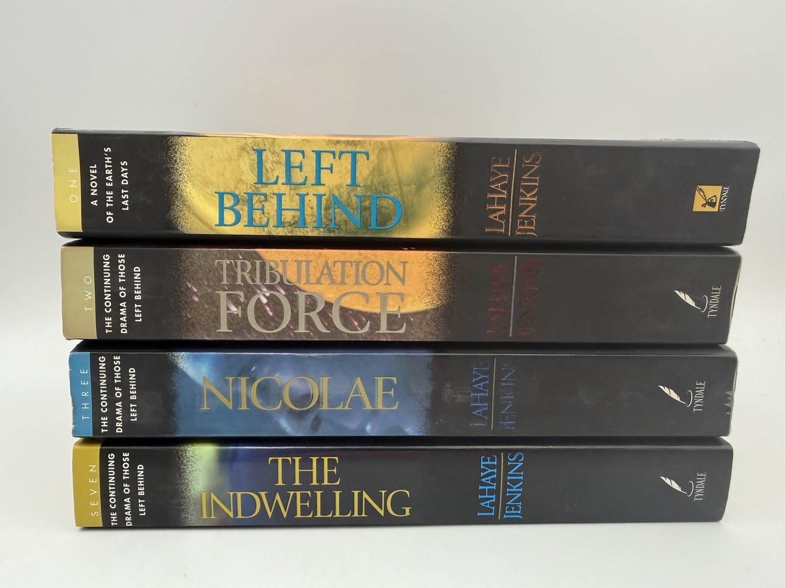 Left Behind Series Lot 4 Tim LaHaye Jerry B Jenkins PB Left Behind Nicolae