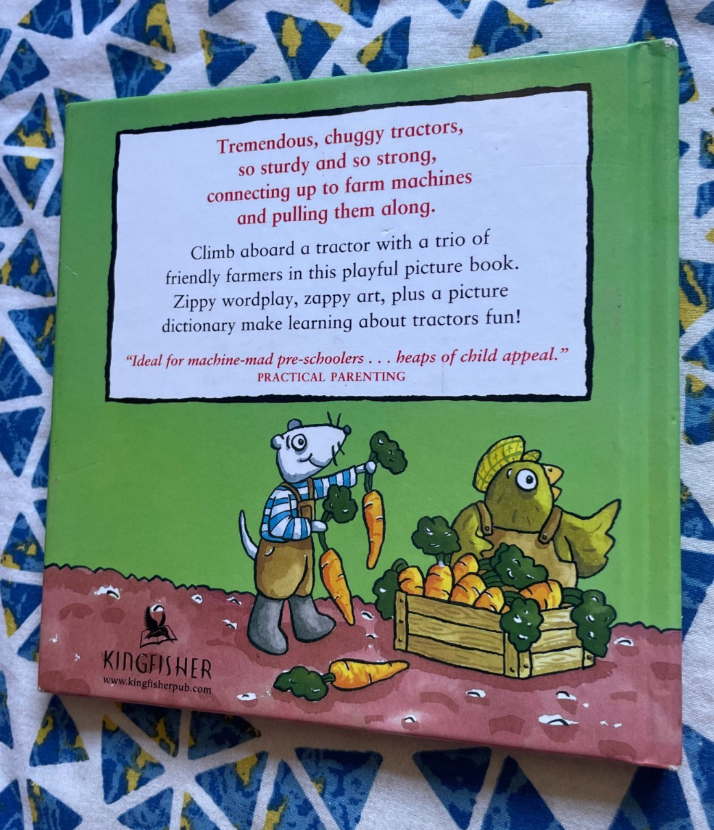 TONY MITTON, ANT PARKER. TREMENDOUS TRACTORS. HARDCOVER. 14 BY 14CM. 2003