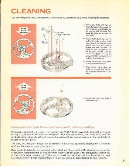 * BULOVA WATCH COMPANY * ACCUTRON SERVICE REPAIR MANUALS 214 & 218 on CD *