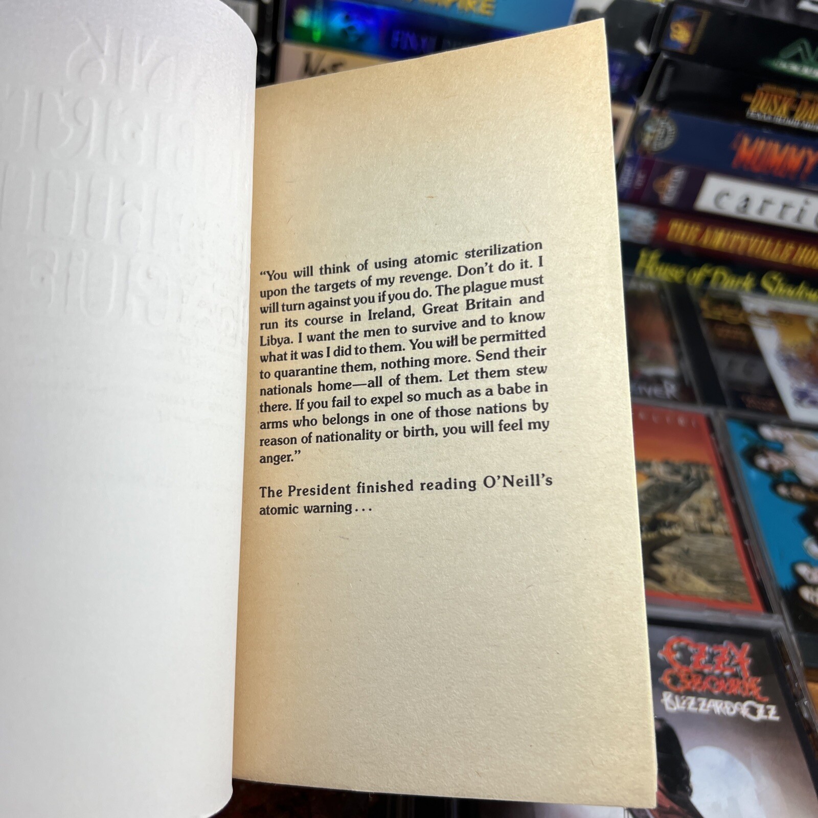 The White Plague by Frank Herbert 1983 Berkley Paperback Dystopian Drama Sci-Fi