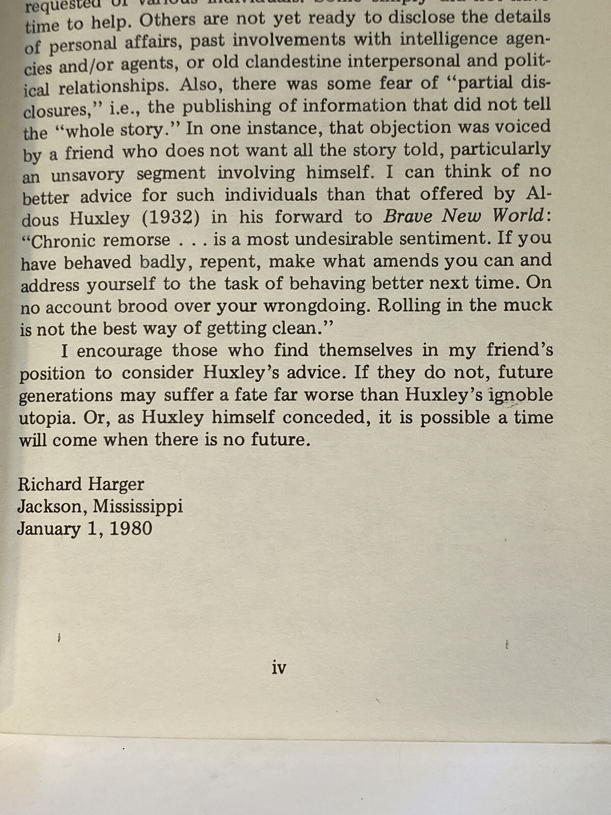 The Scourge of Secrecy by Richard Harger – government secrecy conspiracy 1980 pb