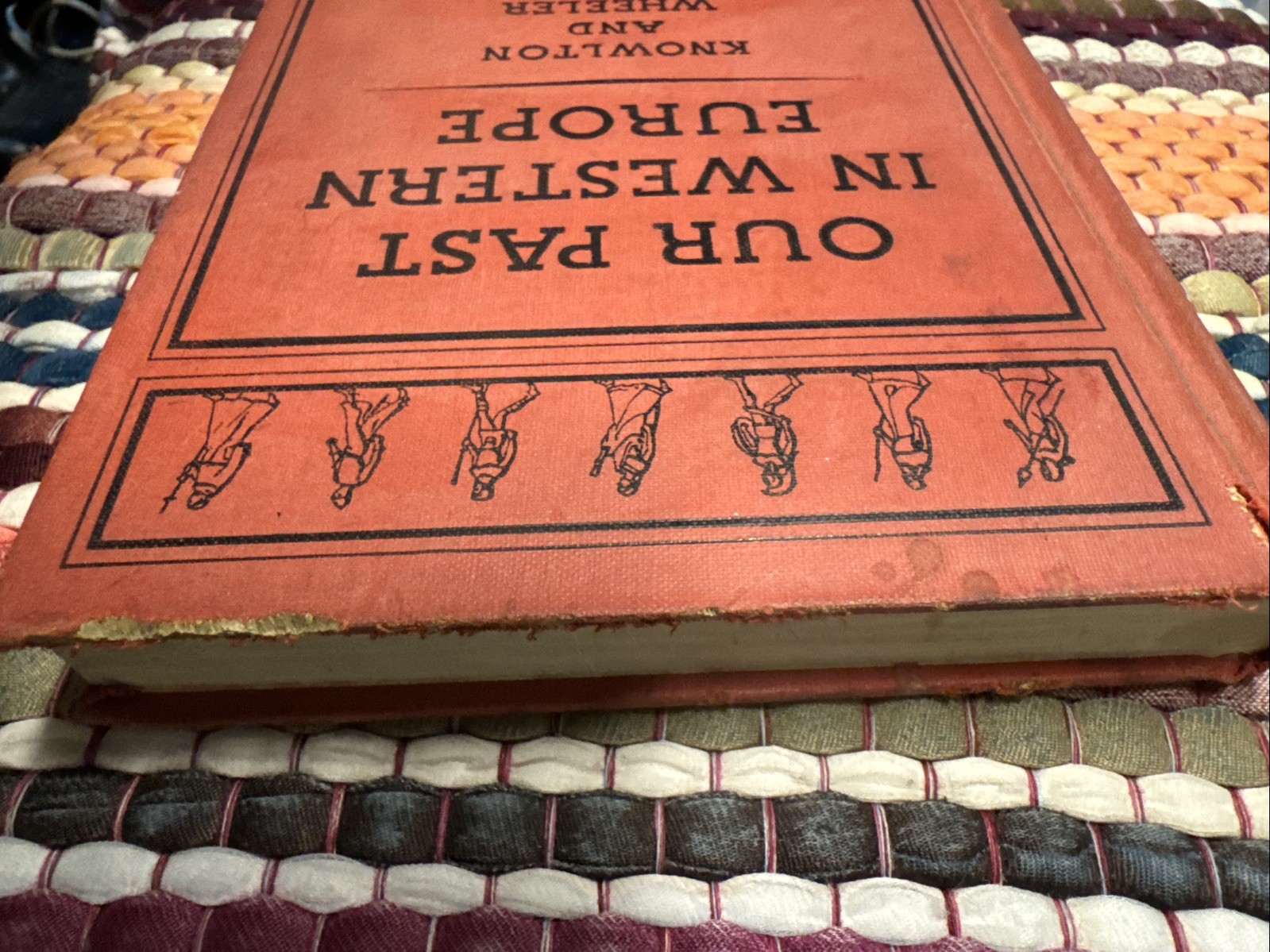 Our Past In Western Europe Knowlton And Wheeler HC (1935)