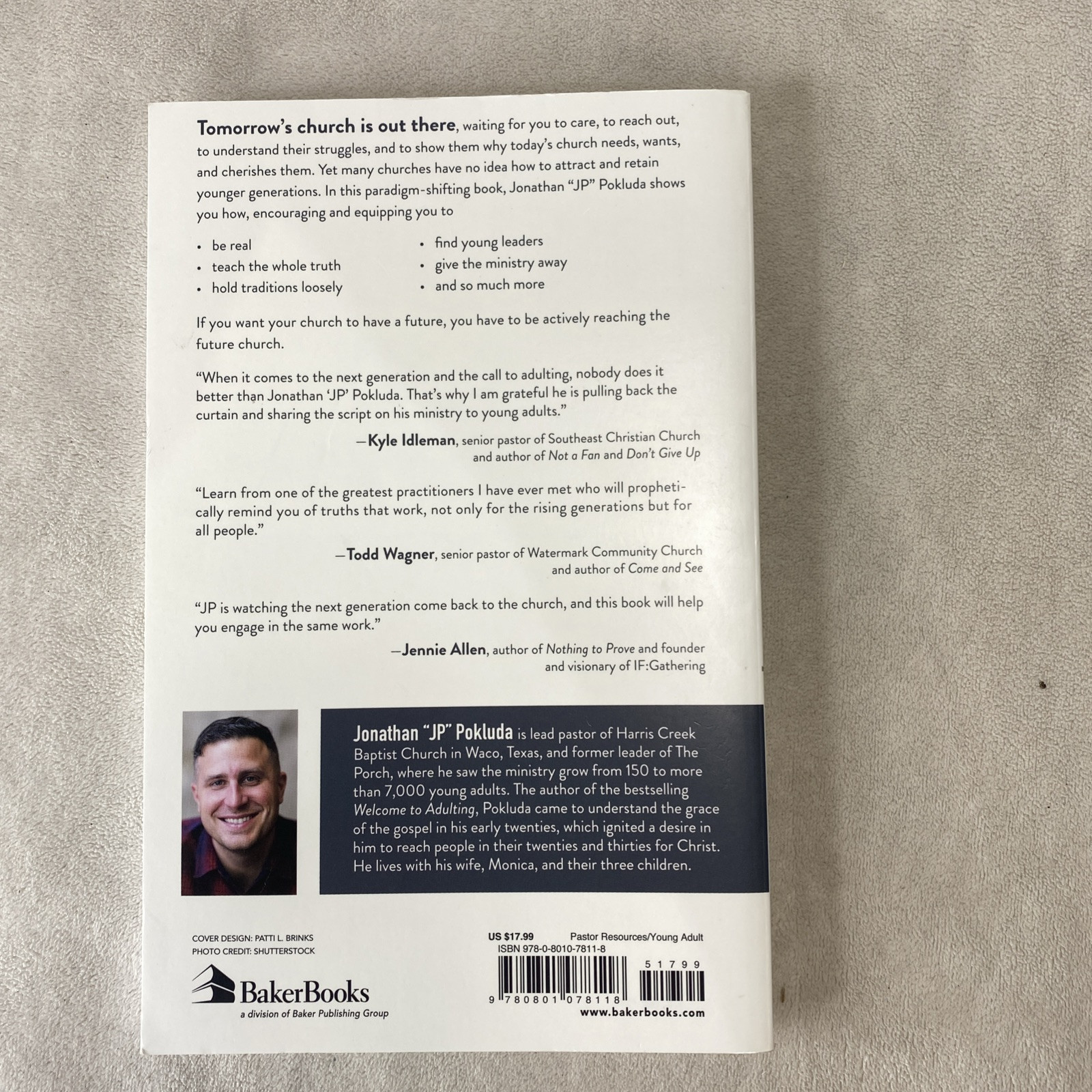 Welcoming the Future Church by Jonathan „JP“ Pokluda Christian Book Teach Engage