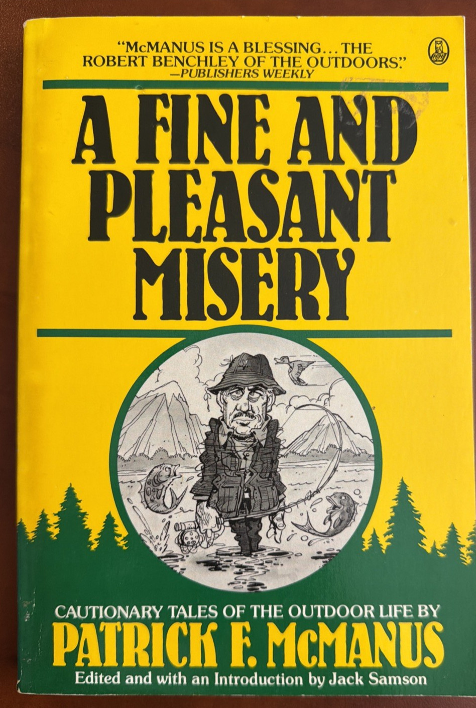 Patrick F McManus Lot of 3 Book Paperbacks Misery Grasshopper Trap How I Got Way