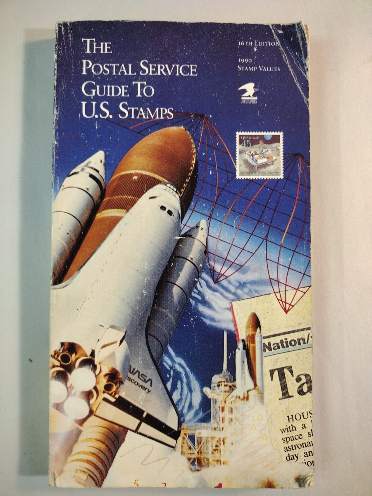 The Postal Service Guide to U.S. Stamps:1990 Stamp Values;16th edition,328 pages