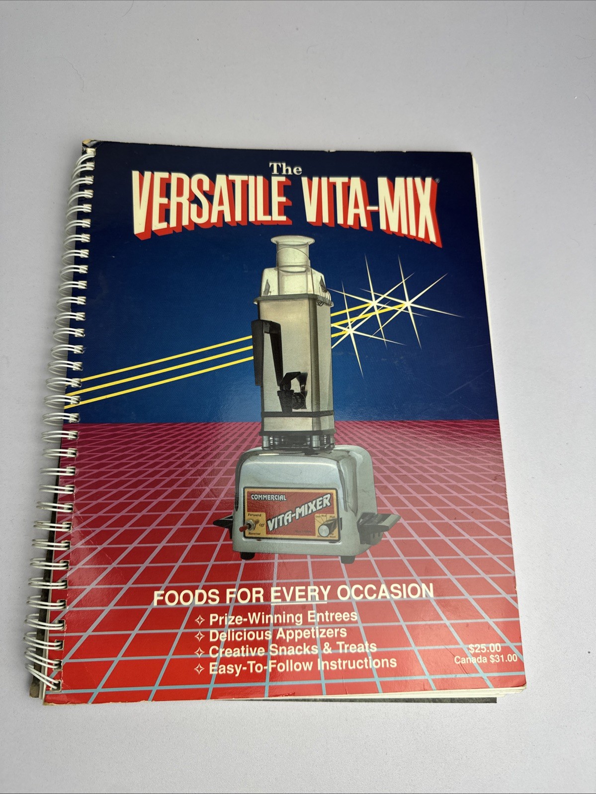 The Versatile Vita-Mix Instructions Manual Recipes Cook Book 1993 Rose Wride