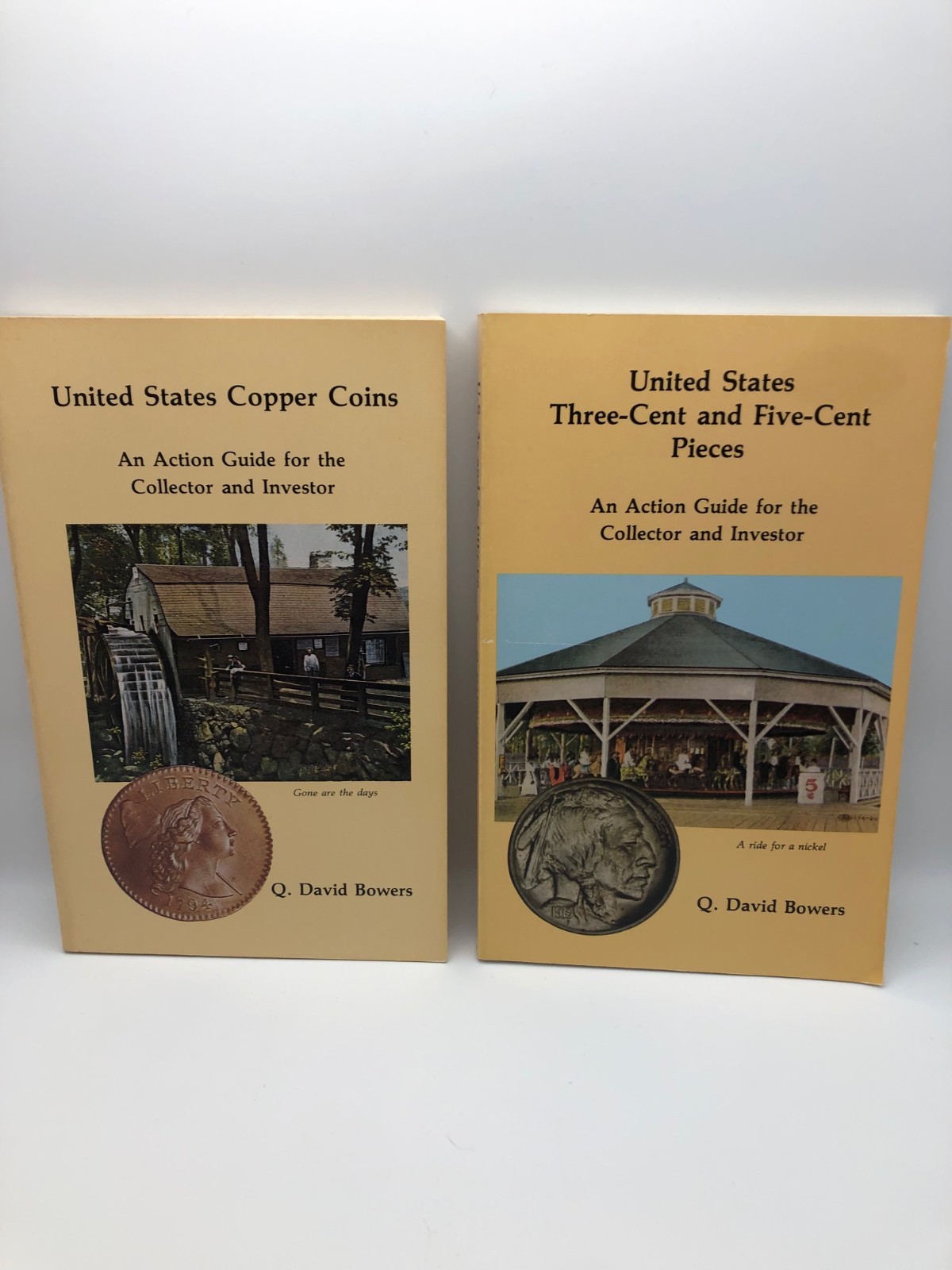 5 Softbound Q David Bowers Books #’s 2-3-4-7 & High Profits
