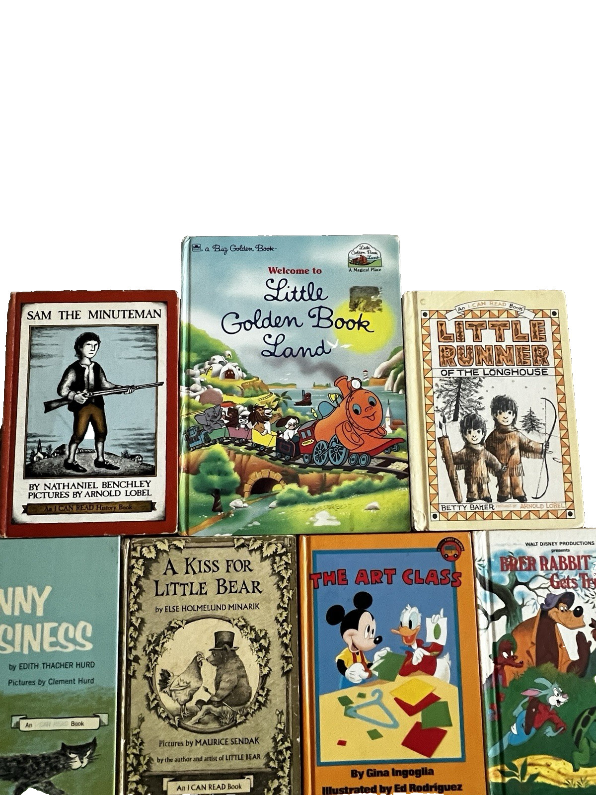 Vintage Hardcover Kids 12 Book Lot – Maurice Sendak, Arnold Lobel, Step-Up Books