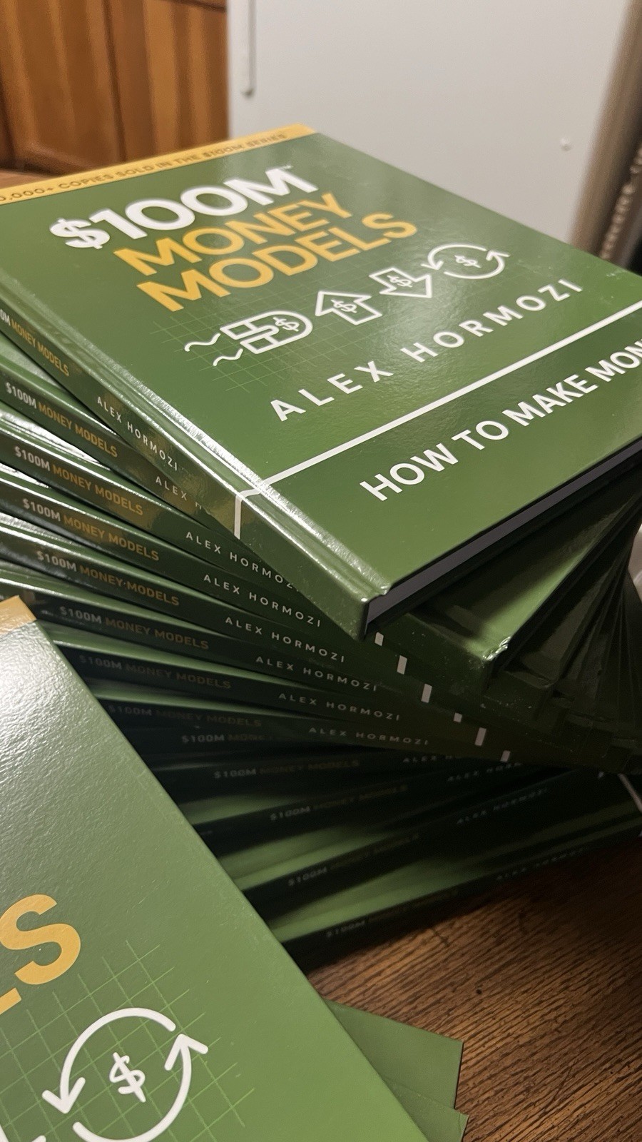 Alex Hormozi $100M Money Models: How To Make Money Brand New Hardcover Book