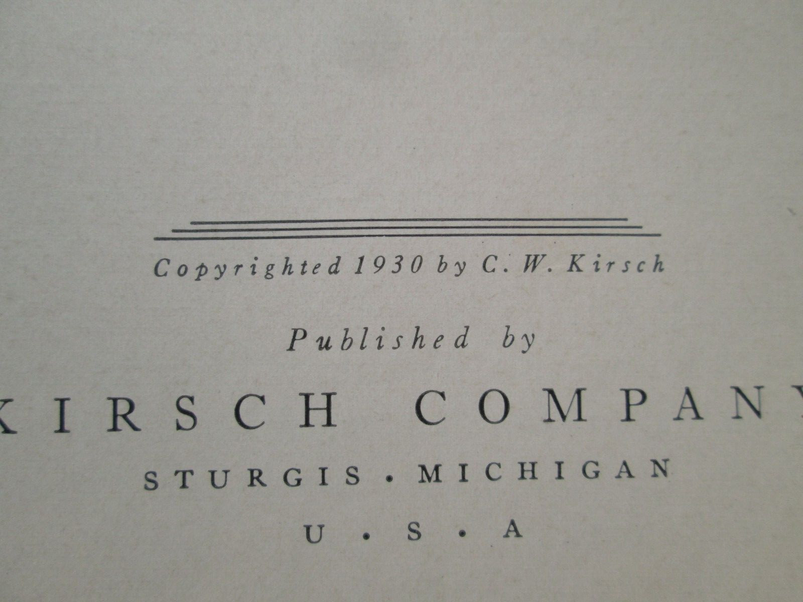 1930 How To Drape Your Windows By C.W. Kirsch Published By Kirsch Company HC