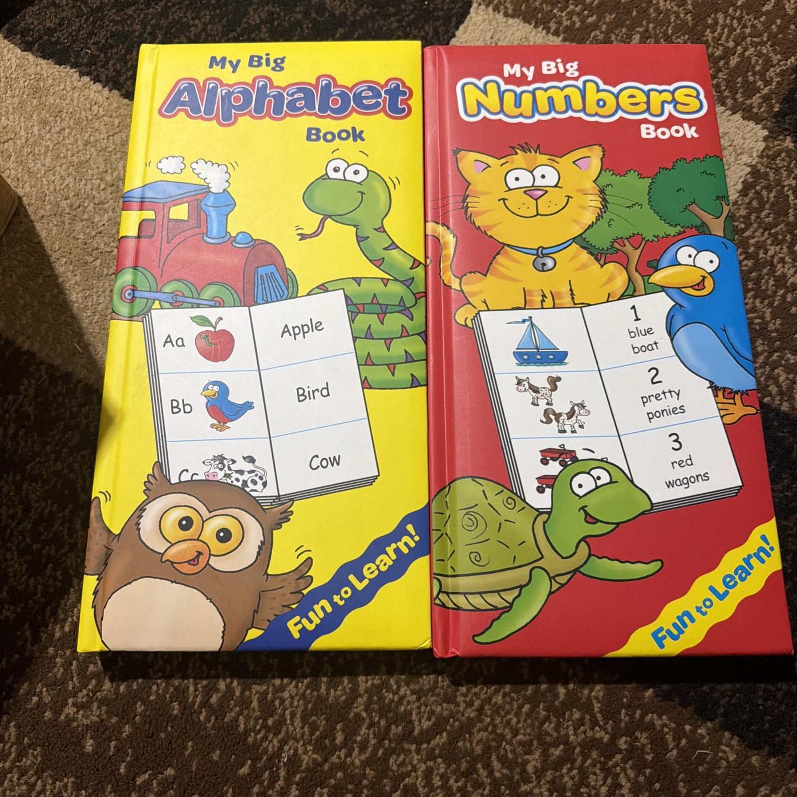 My Big Alphabet and Numbers Books 2-set