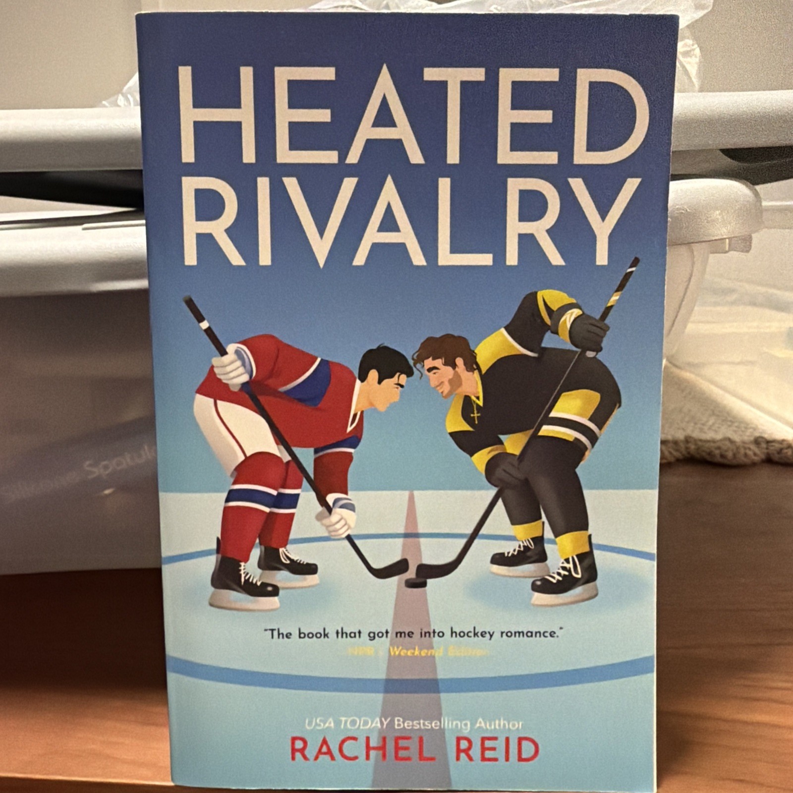 Heated Rivalry by Rachel Reid Paperback Hockey Romance Novel for Adults