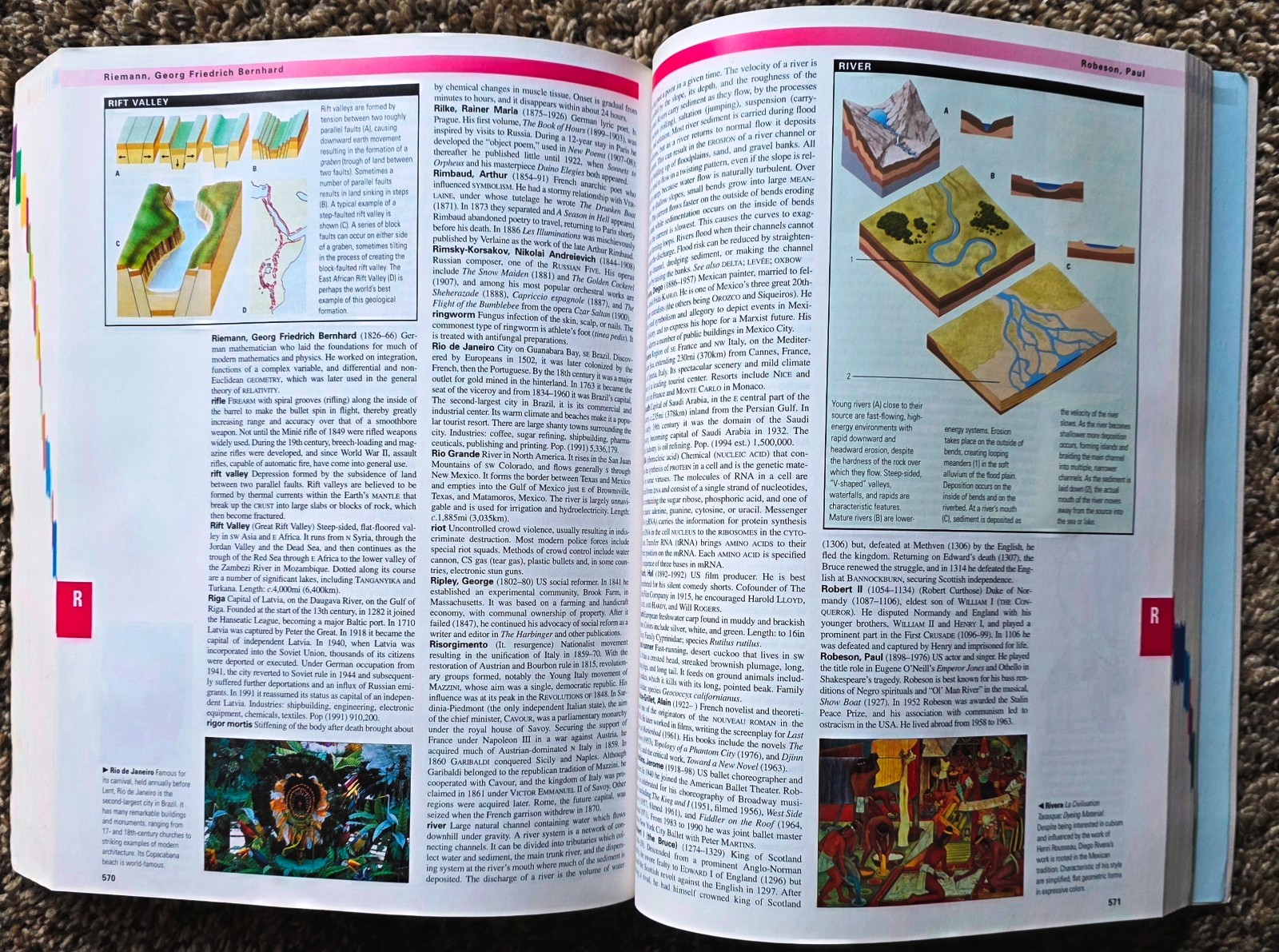 Oxford One-Volume Illustrated Encyclopedia Softbound Book