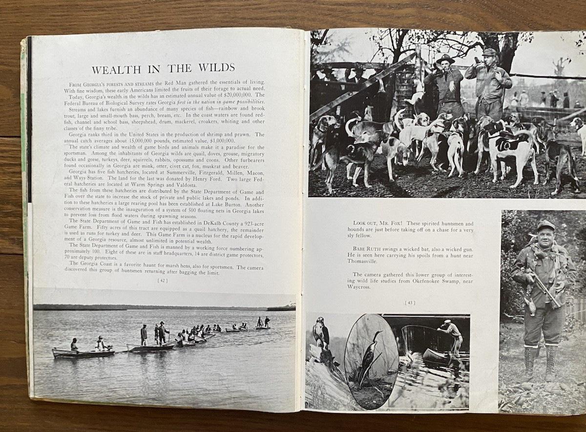 Empire Georgia Today in Pictures and Paragraphs 1936 First Edition HC