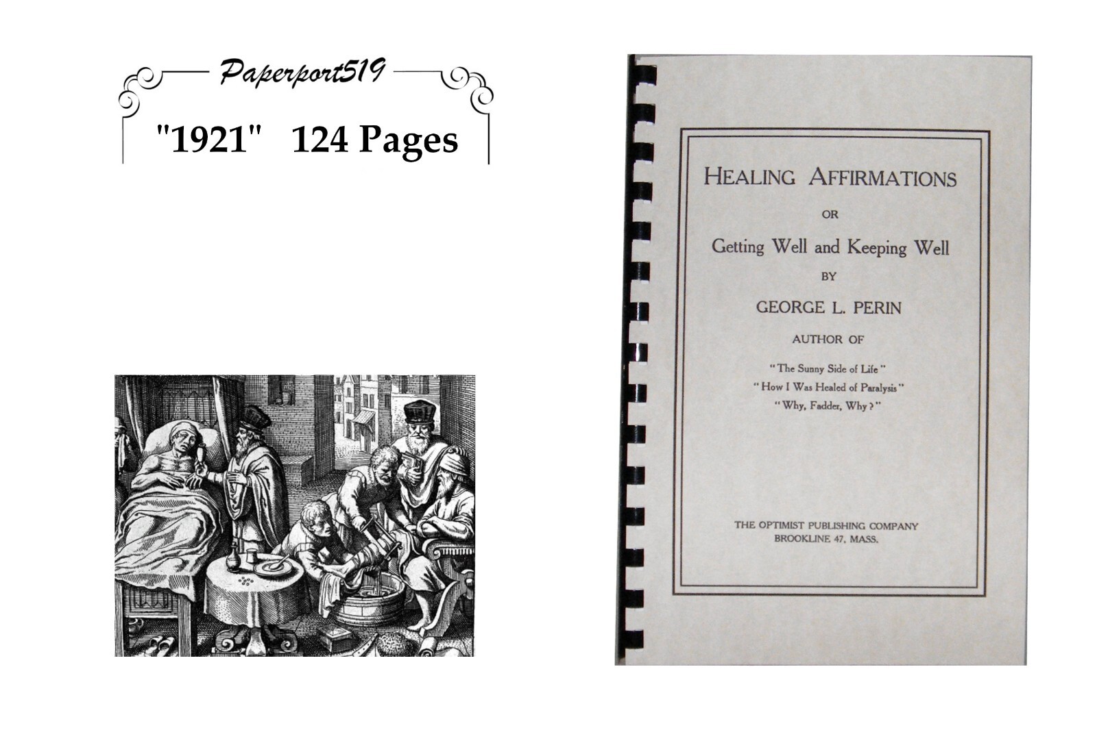 Healing Affirmations „1921“ 124 Pages