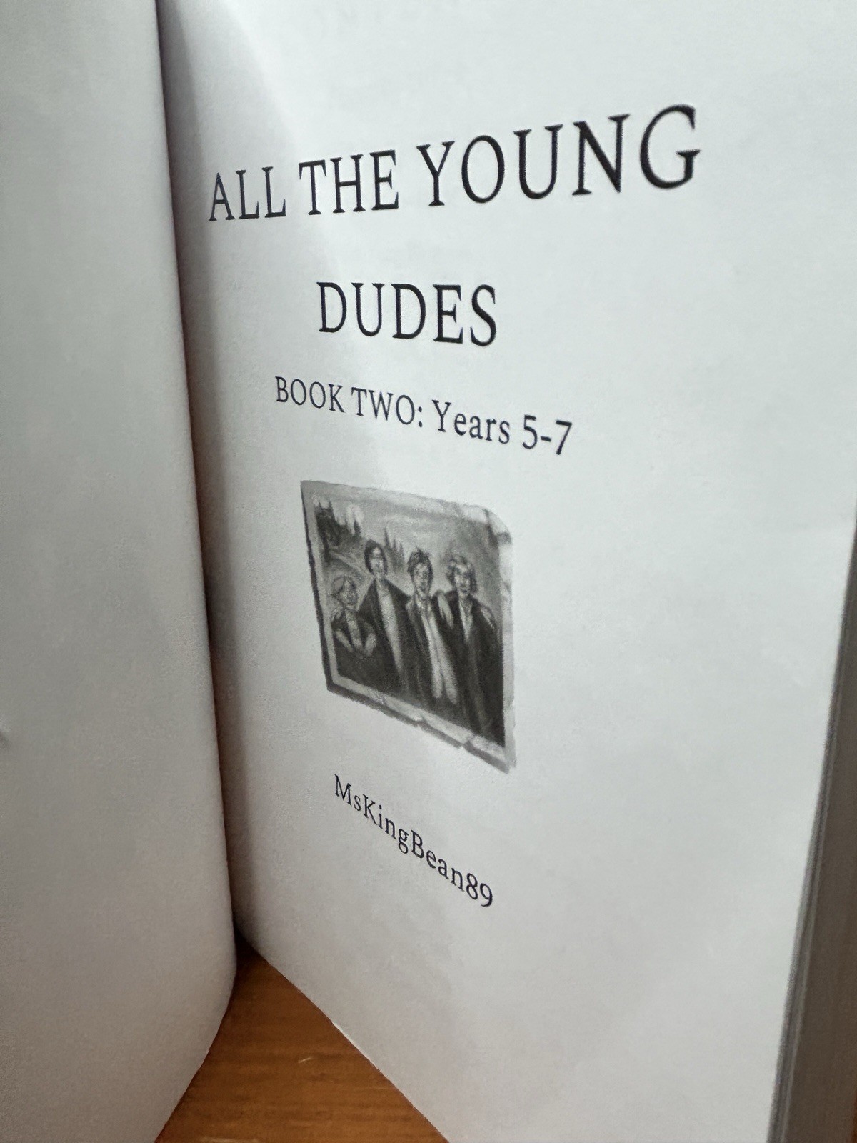 All the Young Dudes 2017 Softcover By Author MsKingBean89 Cover By Swifty Fox