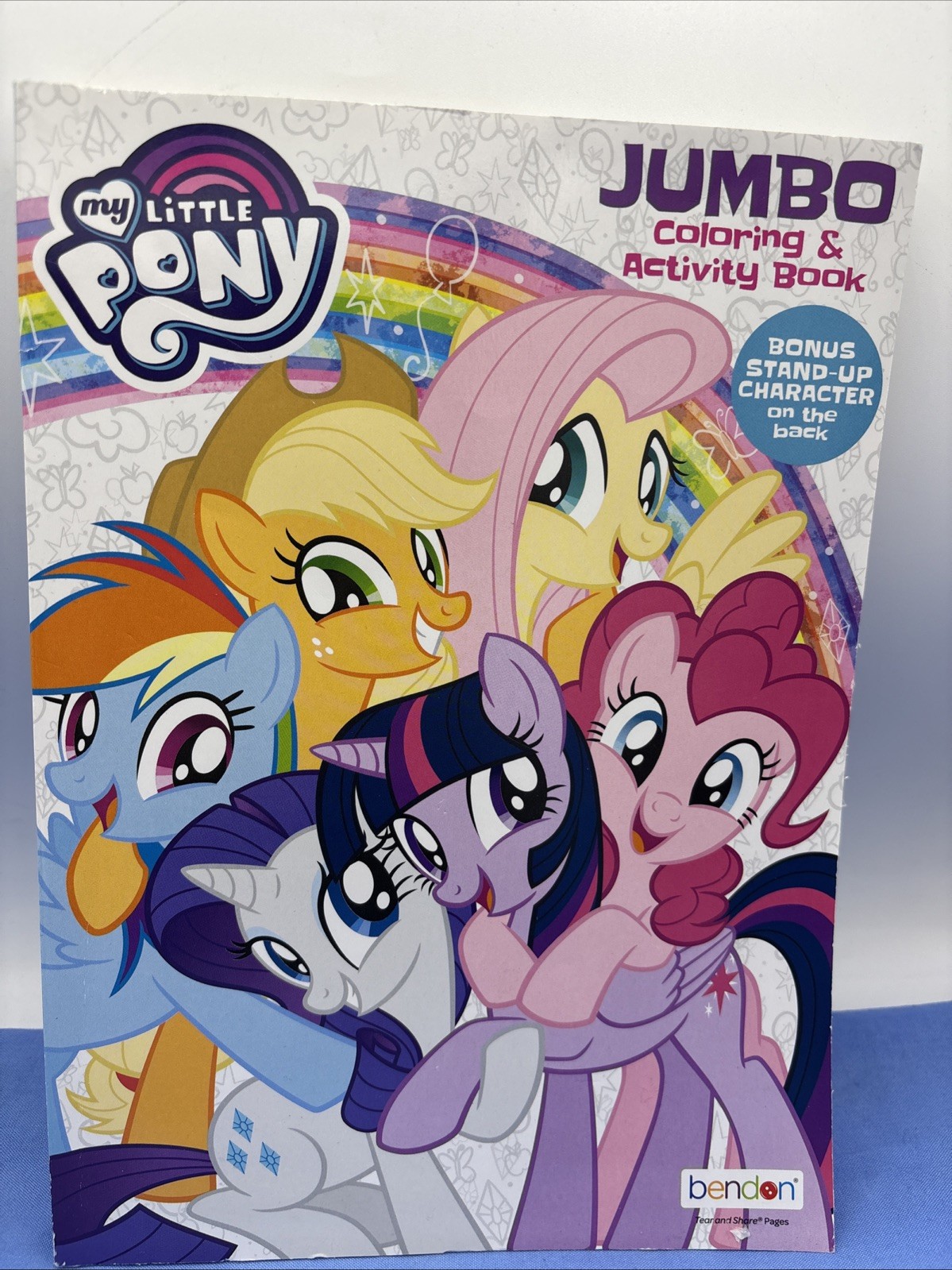 My Little Pony Coloring & Activity Kids Book: 80 Pages + Stand-Up Character