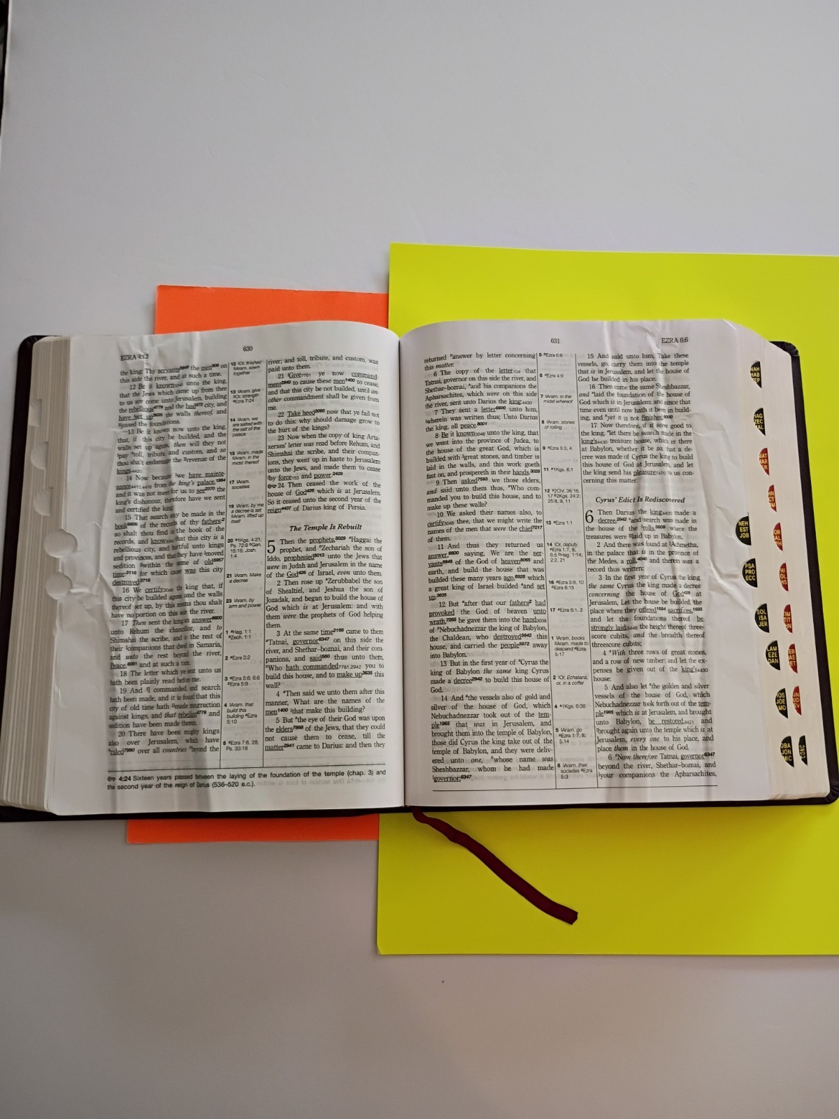 AMG KJV Hebrew-Greek Key Word Study Bible Warren Patrick Baker Bonded Index maps