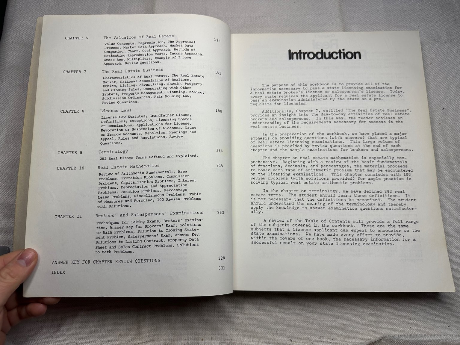 Princeton Real Estate Examination Workbook Ralph Palmer 1979 Study Guide Real