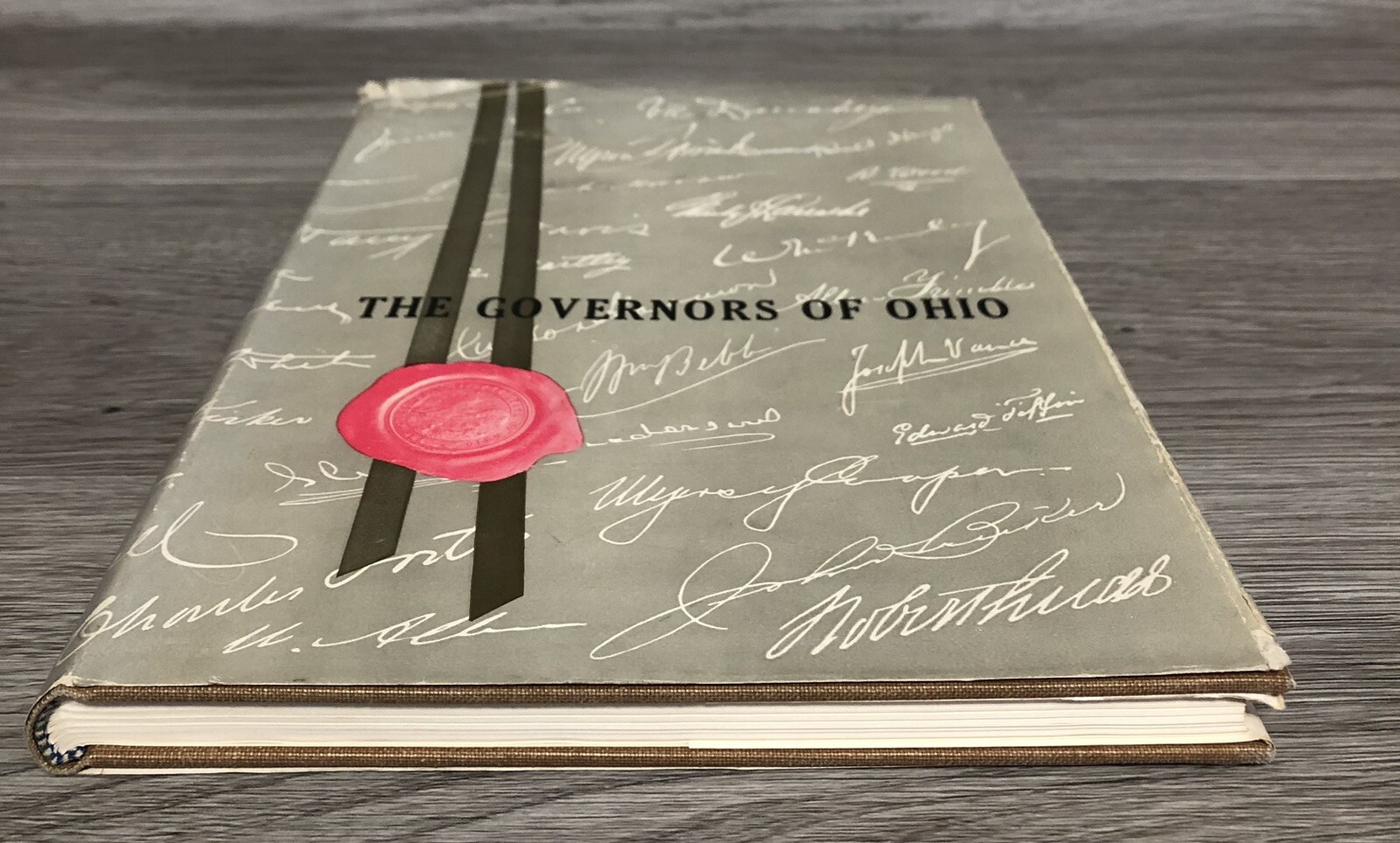 The Governors Of Ohio With Their Portraits Historical Society 1954 HCDJ Book