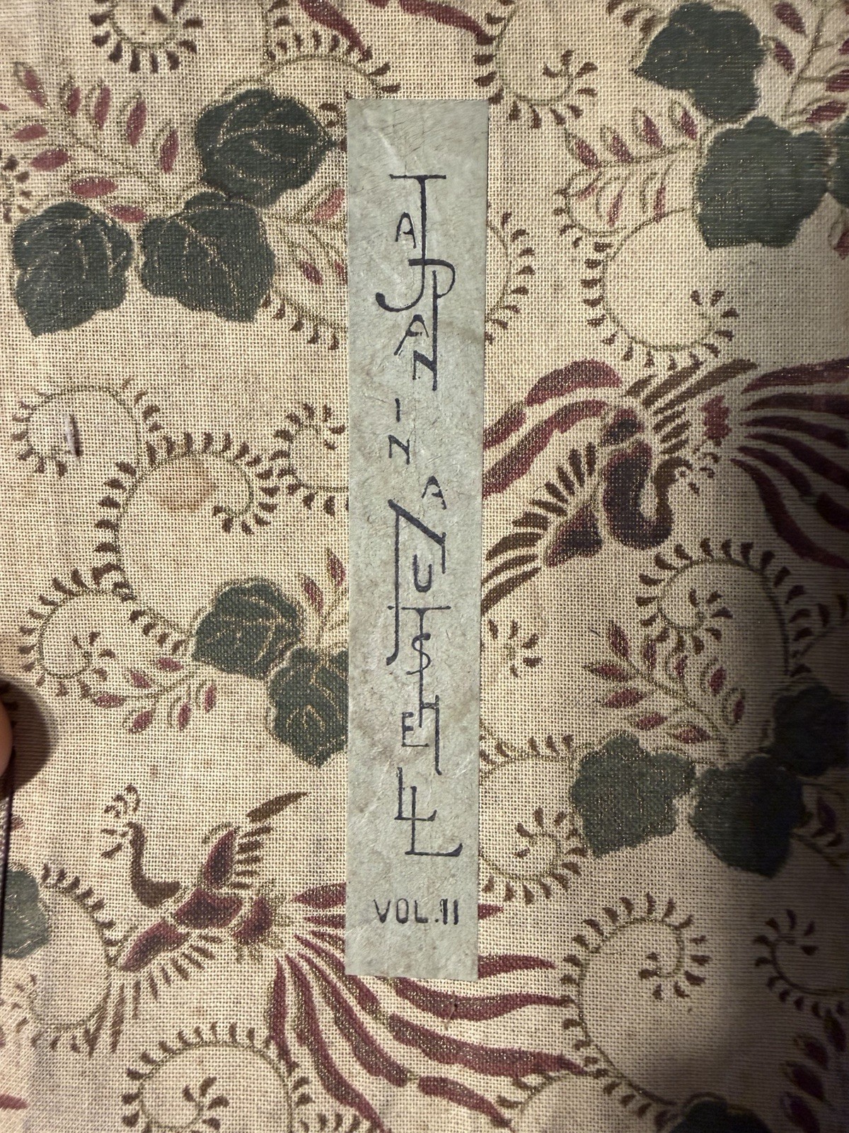 Japan in a Nutshell Vol II Hardcover Signed/Inscribed Atsuharu Sakai 1952