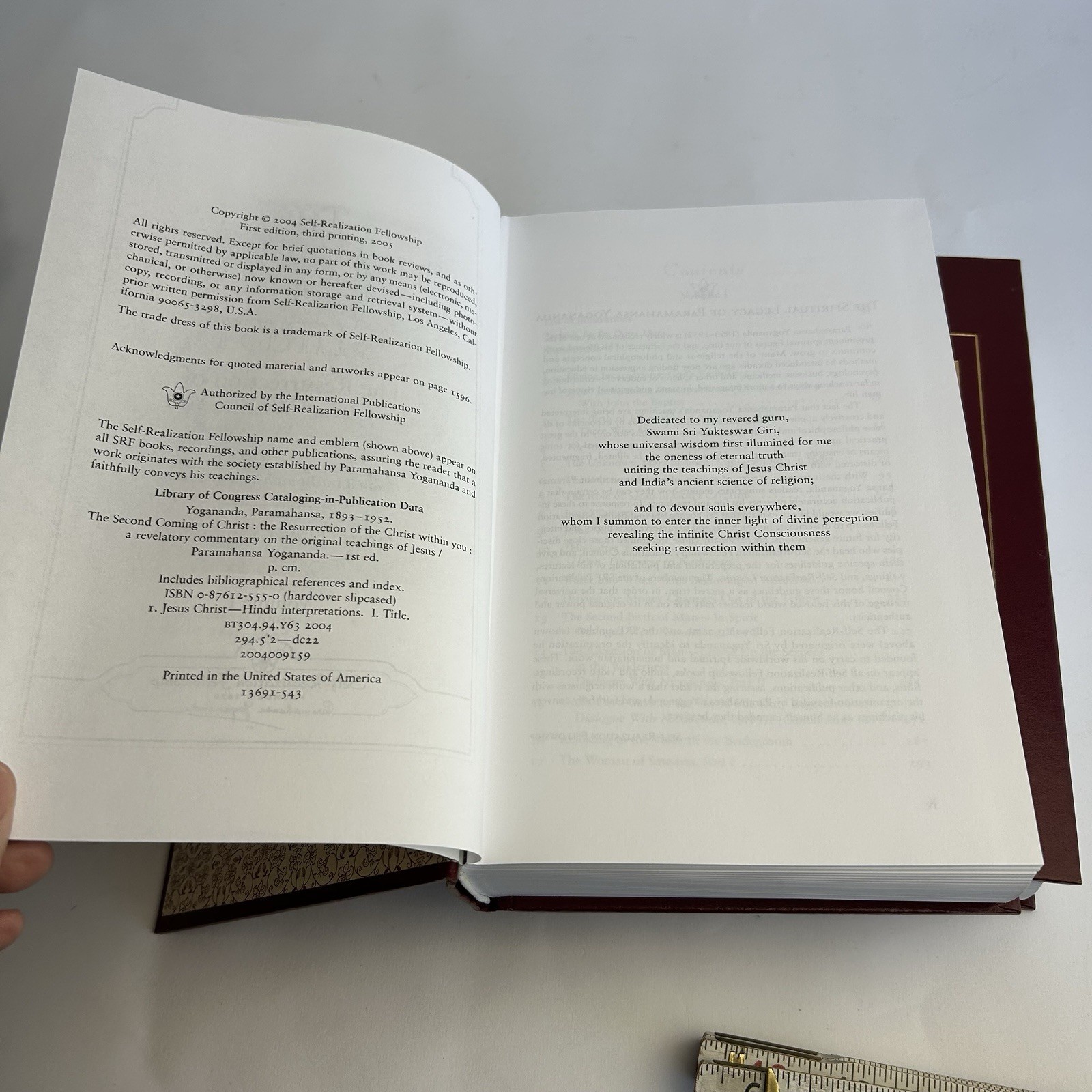 The Second Coming of Christ, Volumes I & II by: Paramahansa Yogananda Boxed Set