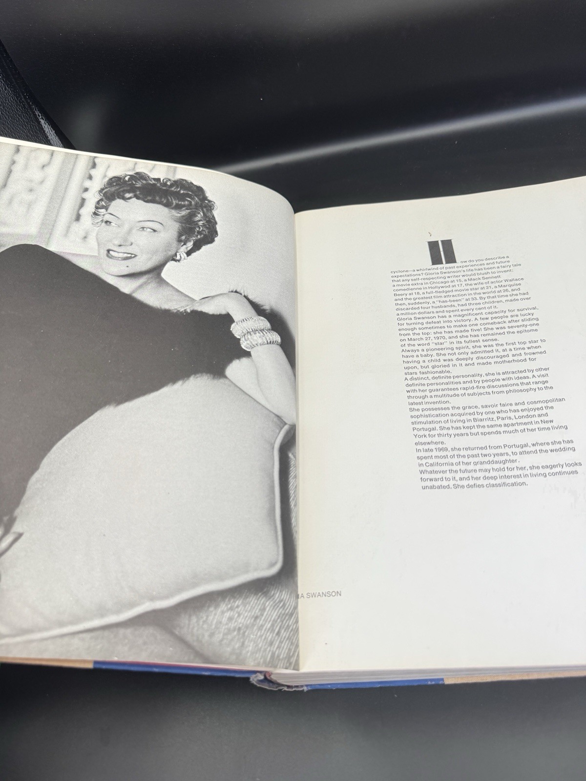 Four Fabulous Faces Larry Carr 1970 Hardcover Glamour Hollywood Photo Book