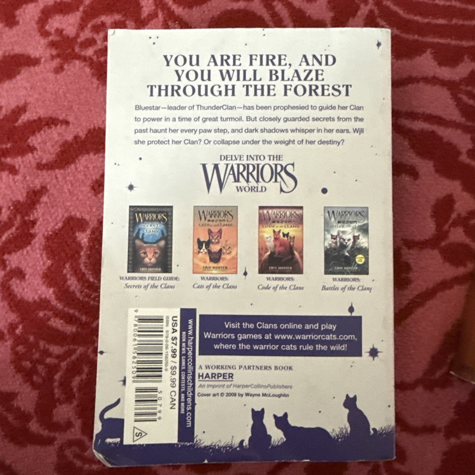 Warriors Super Edition: Bluestar’s Prophecy by Hunter, Erin