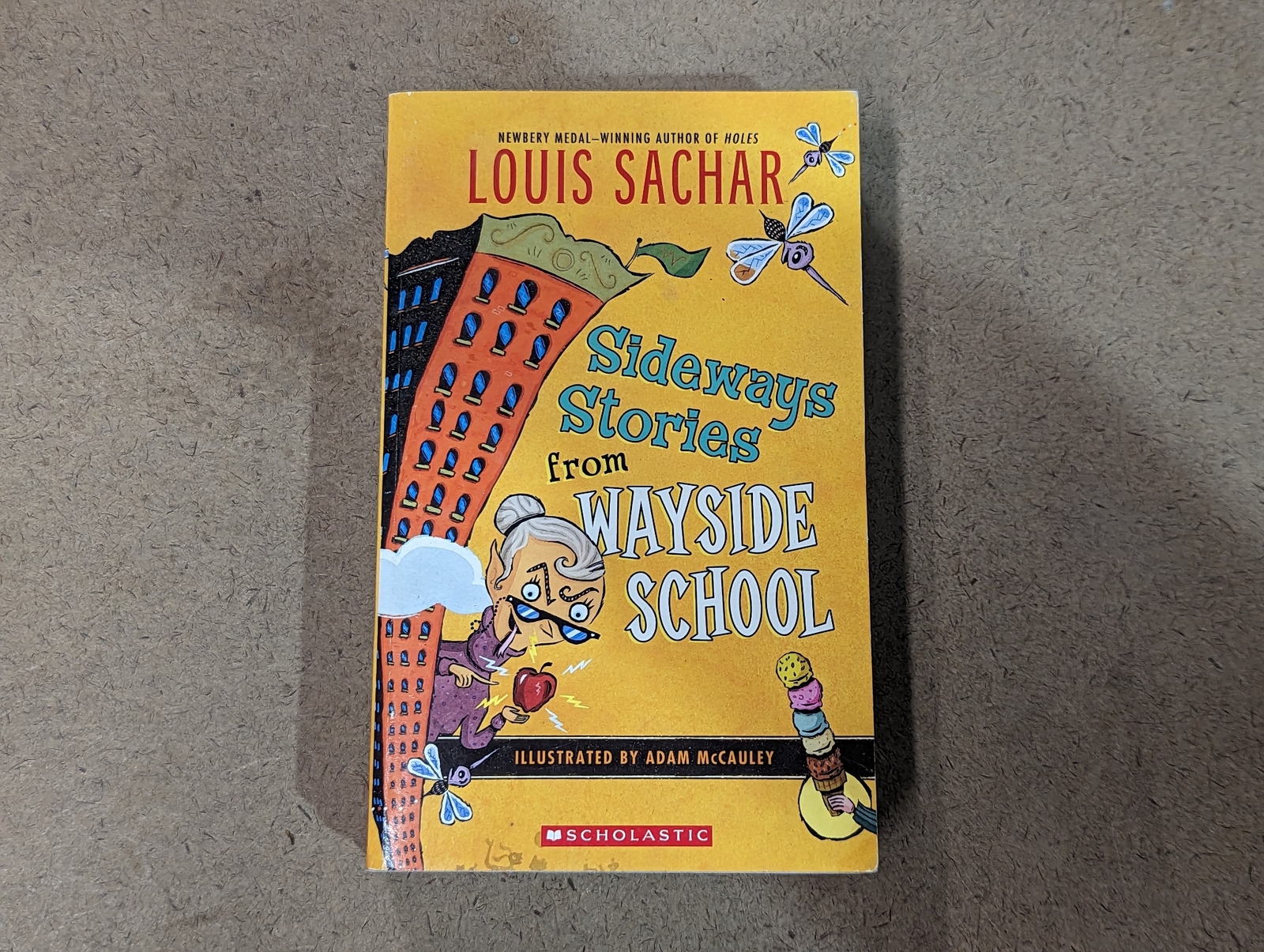 Lot of 3 Wayside School Books by Louis Sachar, Scholastic Paperback