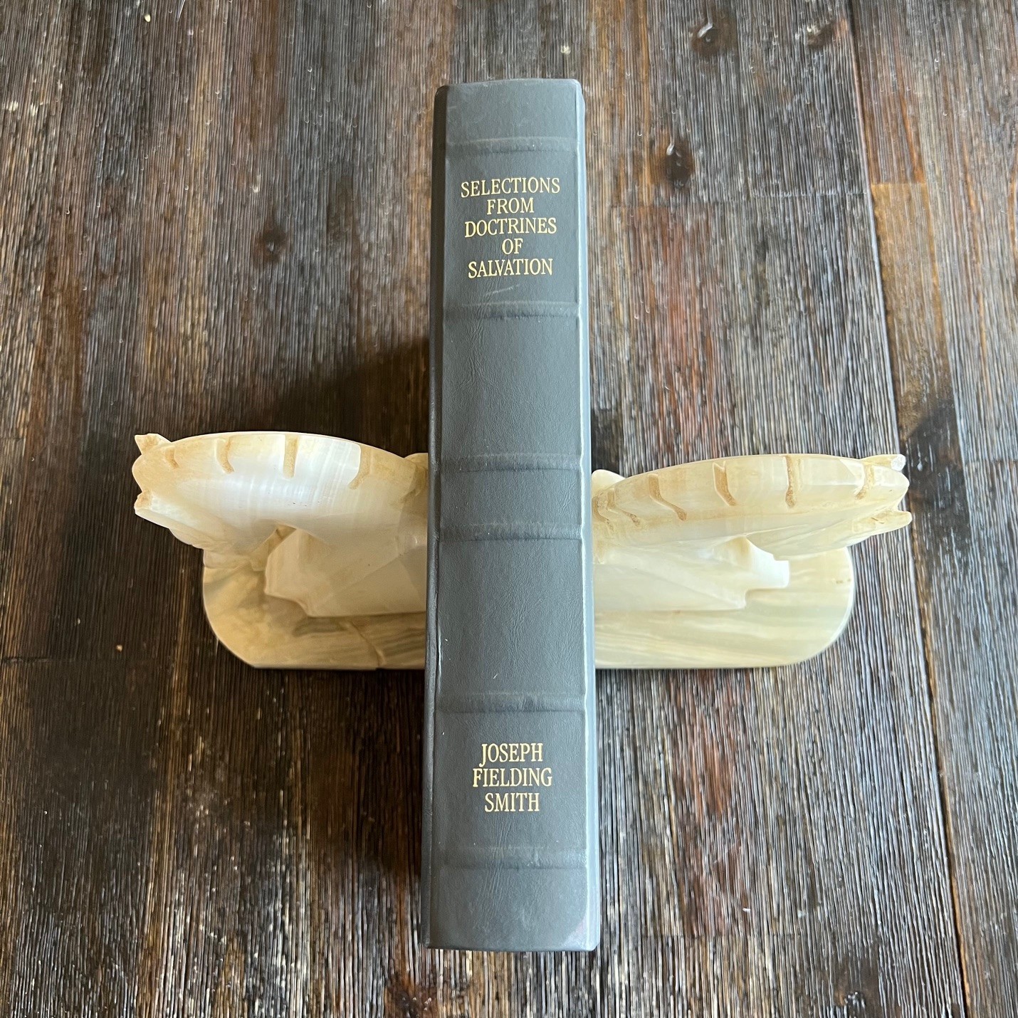 Selections From Doctrines of Salvation Joseph F Smith Leather Employee Gift Book