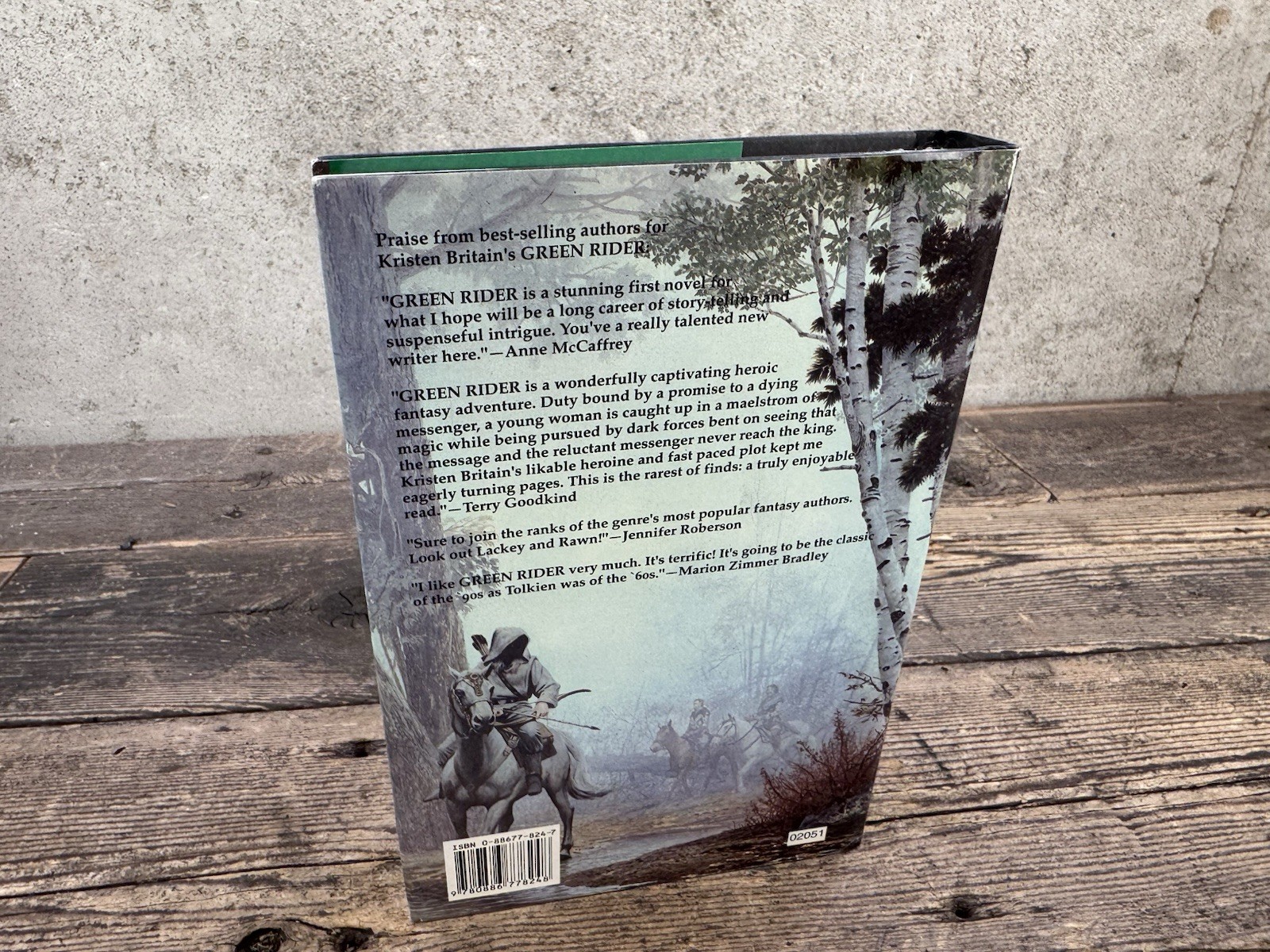 Green Rider Hardcover Book Kristen Britain