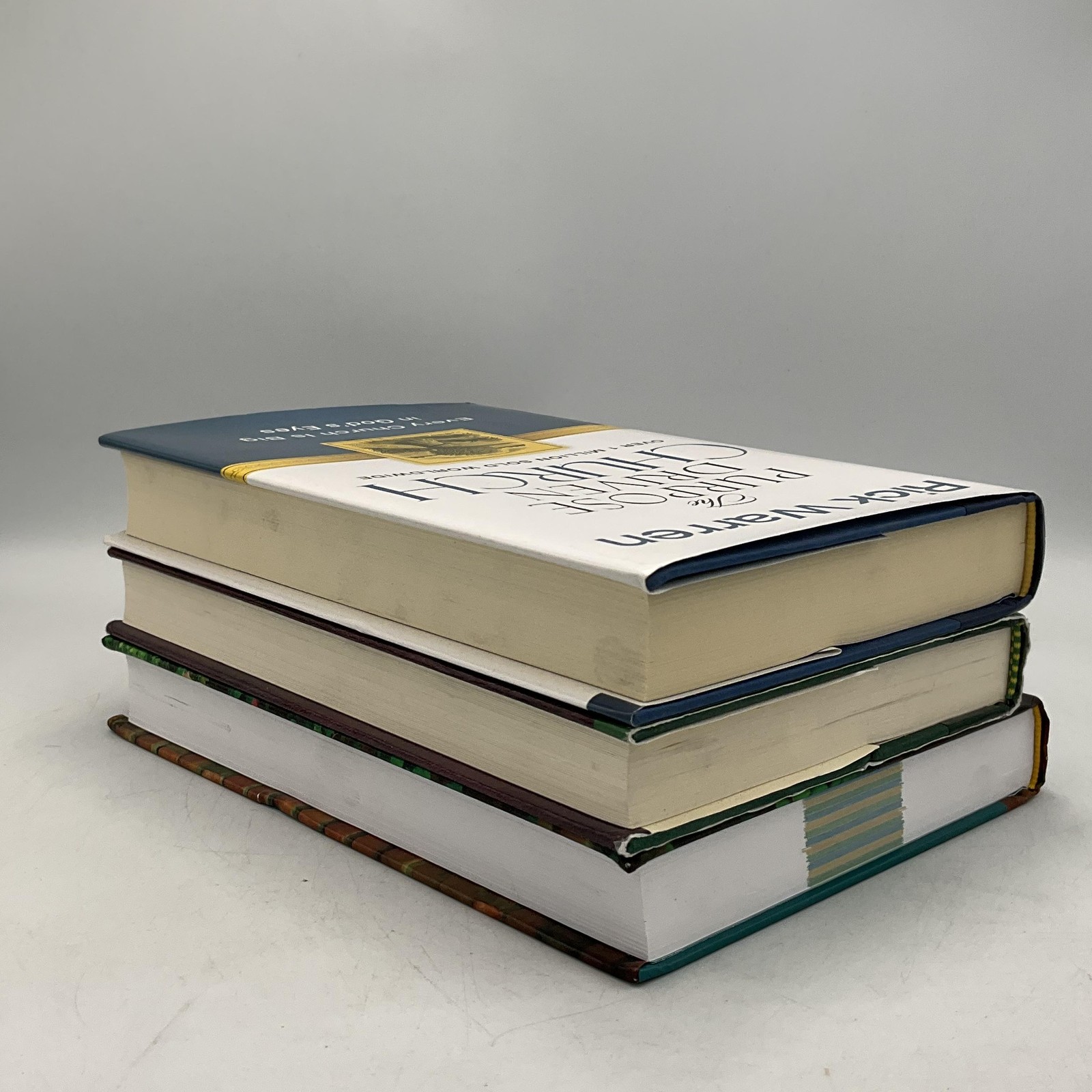 Rick Warren 3-Book Set The Purpose Driven Church, Life, Open Doors HC USA