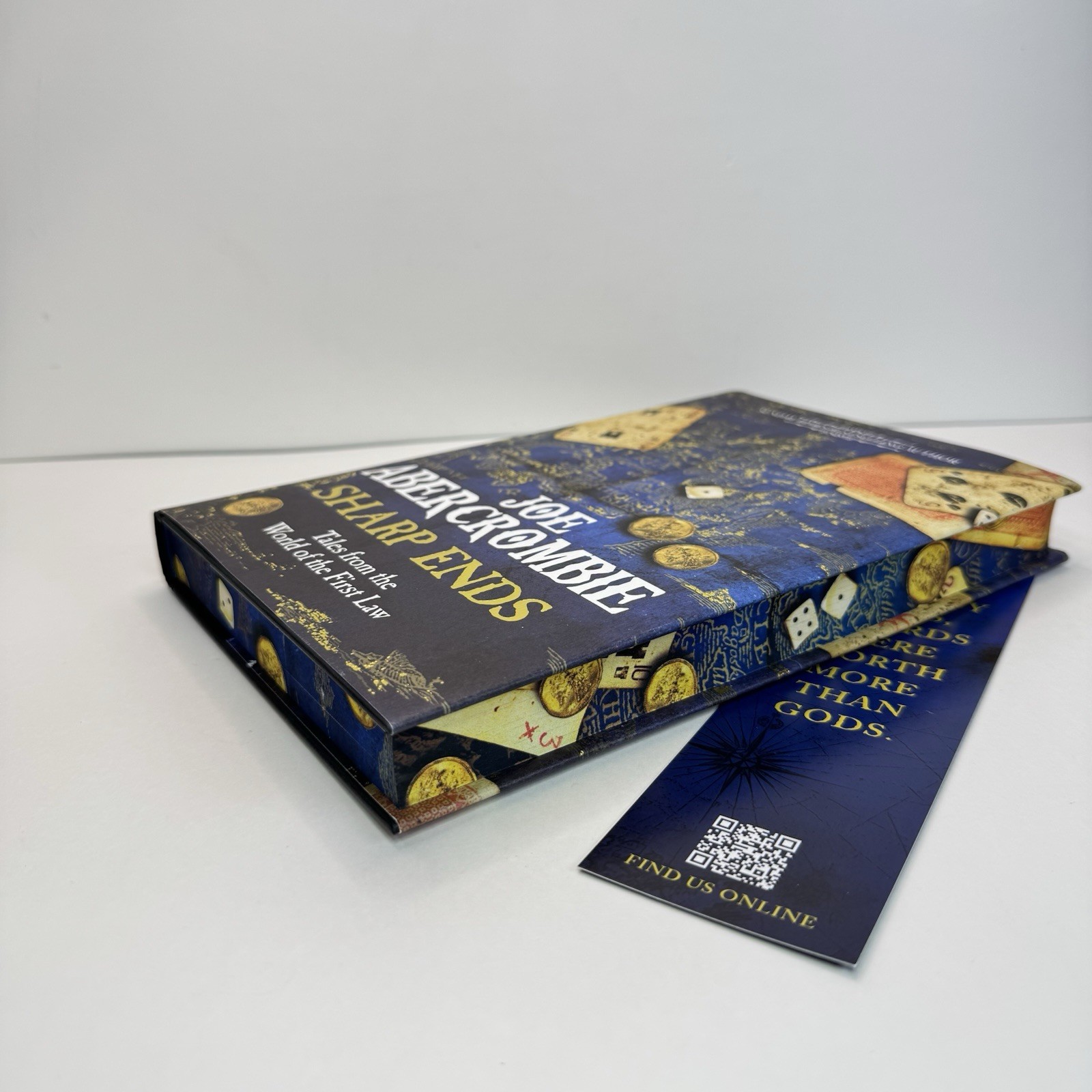 Sharp Ends Joe Abercrombie The Broken Binding Stenciled Edges SIGNED Hardcover