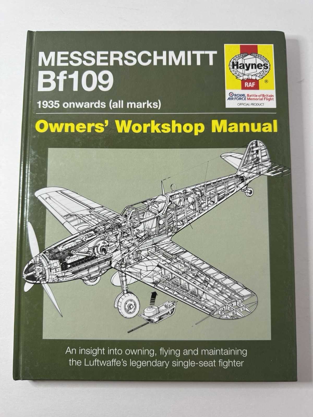 Messerschmitt Bf109 1935 onwards Owners‘ Workshop Manual By Haynes – Hardback