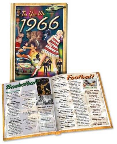 The Year Was 1966 Mini Book: 51st Birthday or 51st Anniversary – GOOD