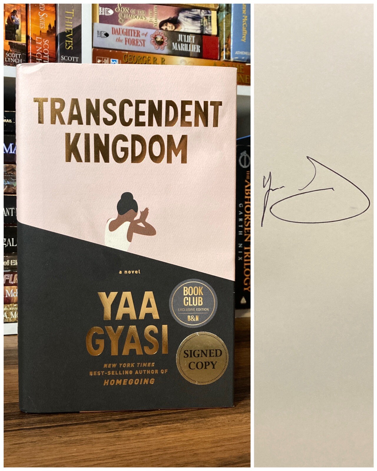 *Signed* Transcendent Kingdom – Yaa Gyasi (1st edition HC)