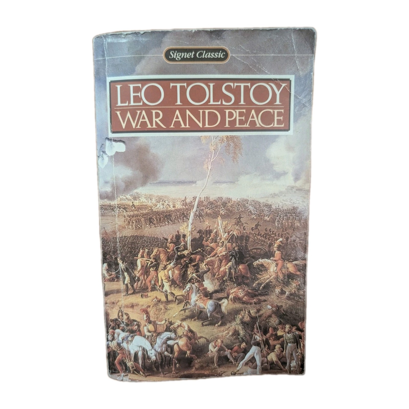 War and Peace Leo Tolstoy Signet Classic Vintage Paperback Literature Book