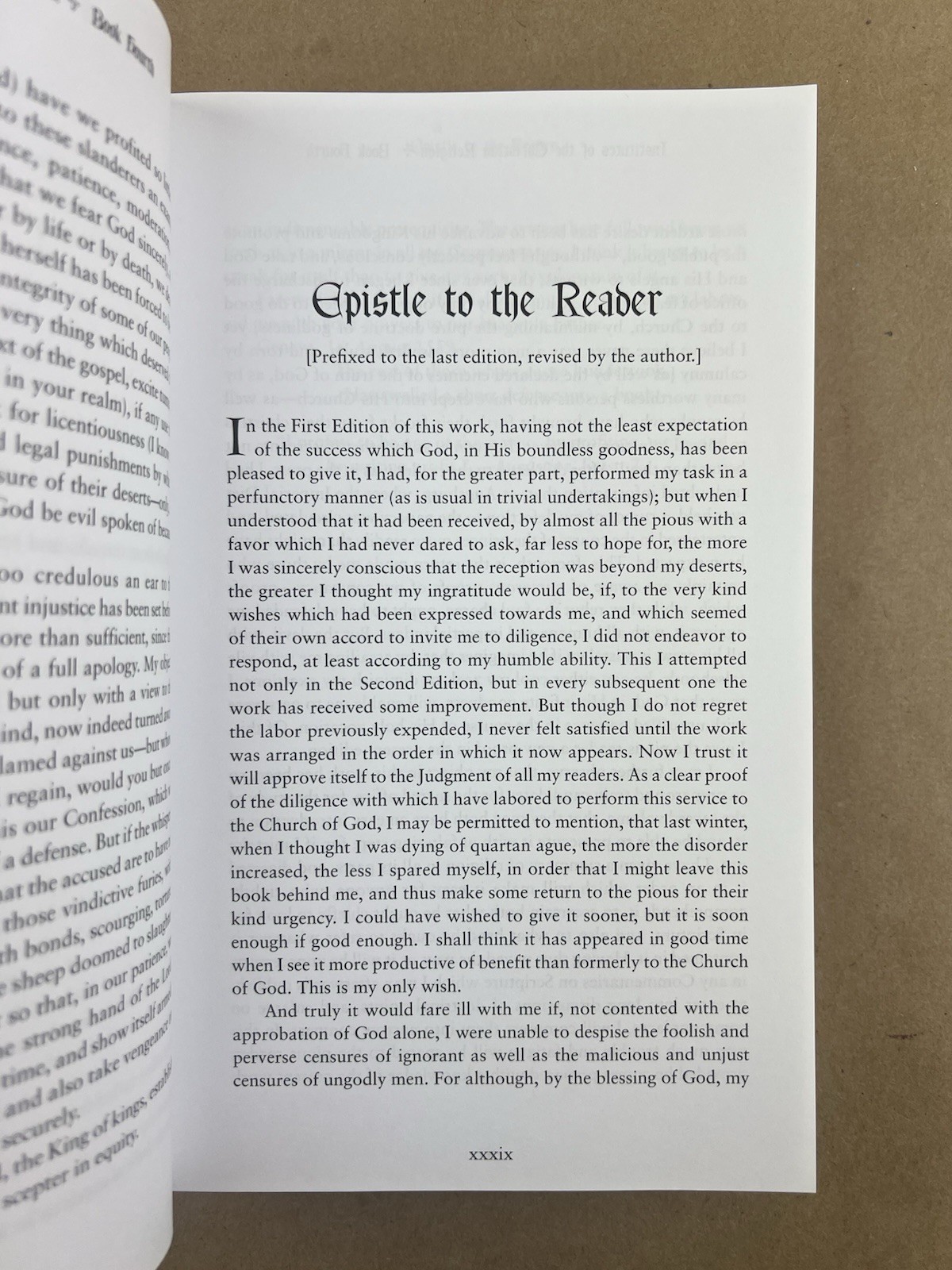 Holy Catholic Church; John Calvin, Bridge Logos, 2010, Beveridge Translation