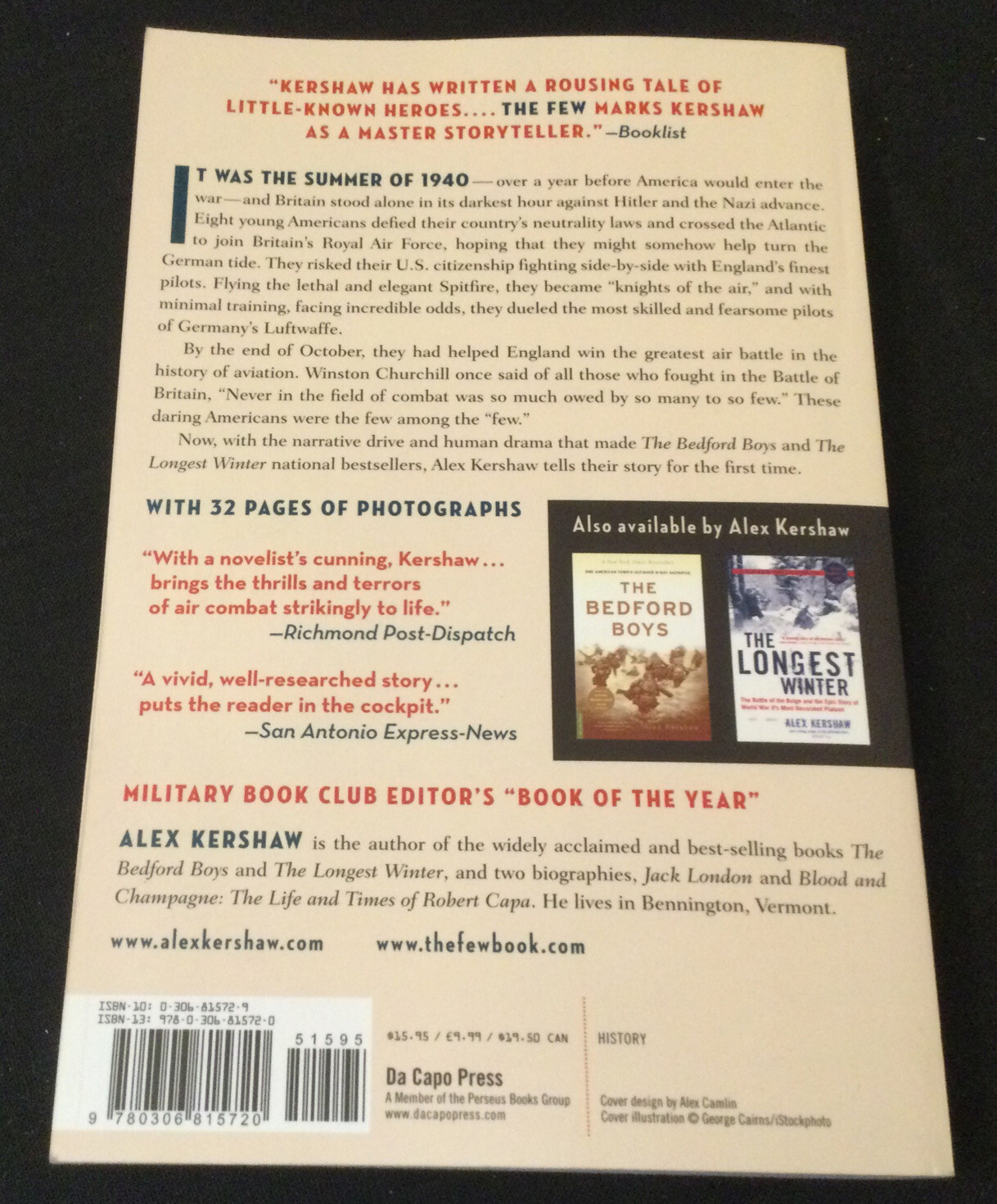 The Few: The American Knights of the Air by Alex Kershaw (2006 trade PB) – NEW!!