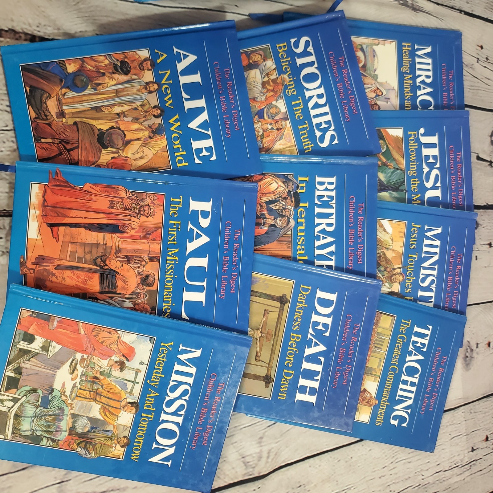 VTG Reader’s Digest Children’s Bible Library Set Near Complete SEE Description
