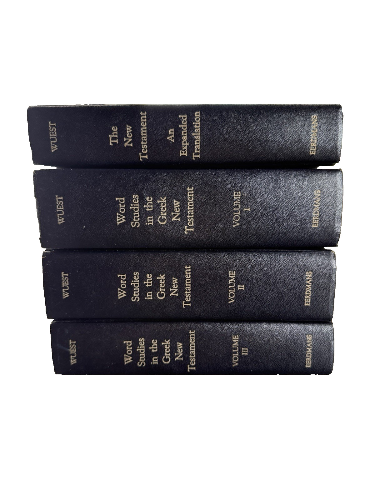 Word Studies in The Greek New Testament 4 Volume Set Kenneth S. Wuest Eerdmans