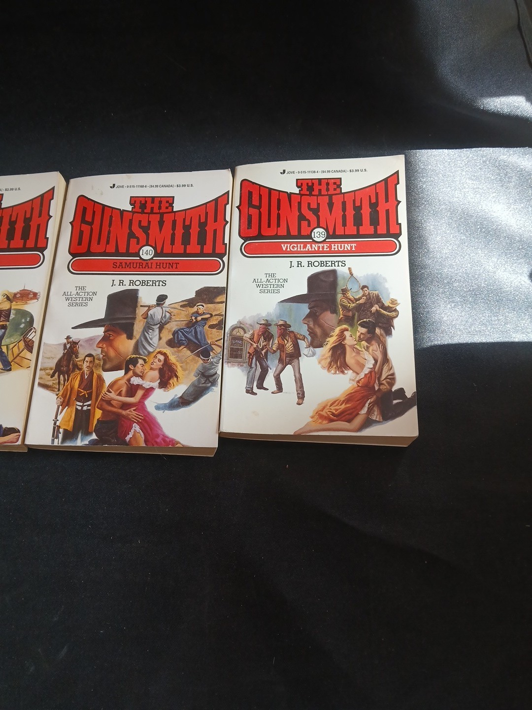 The Gunsmith Series 9 Books by J. R. Roberts (1990’s, Mass Market)