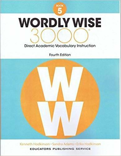 Wordly Wise 3000 Grade 5 Fourth Edition – Paperback – GOOD