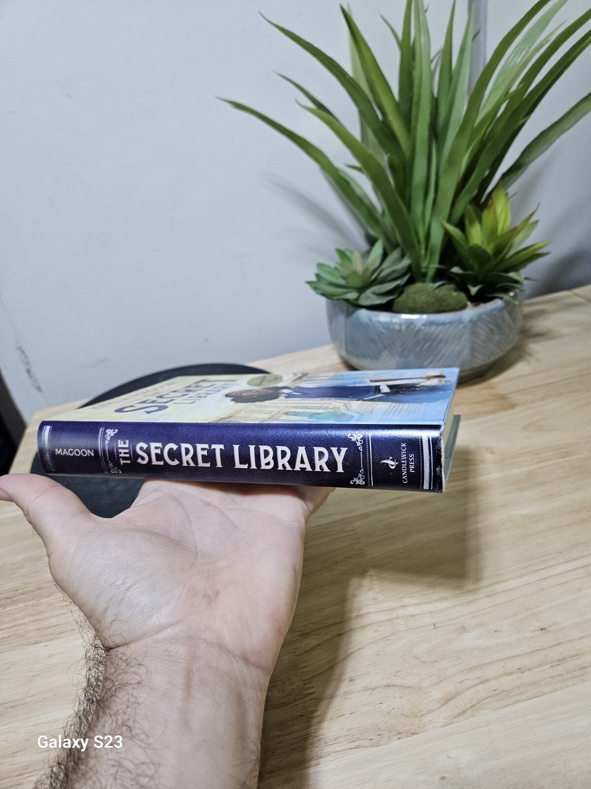 SIGNED – The Secret Library by Kekla Magoon 2024 Hardcover Dust Jacket